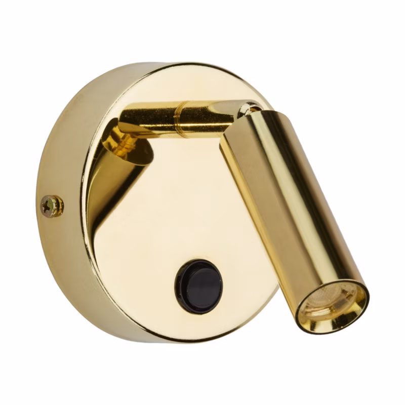 Kinkiet ścienny TK-Lighting Enzo mosiądz-złoty-czarny 1 x G9 x IP20 wym: 11 x 8 x 15,5 cm – 1 szt.