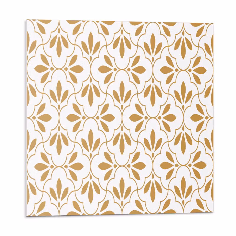 Kafelki samoprzylepne Wallfluent 20×20 cm Wytworny wzór roślinny 20 szt.