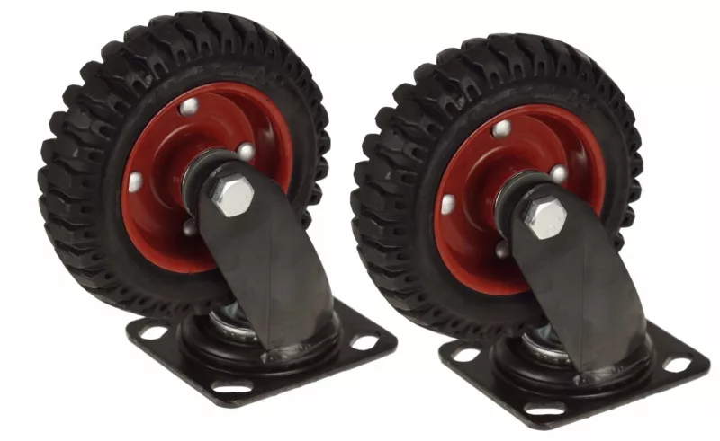 Koło Do Wózka FEINZ Skrętne Platformy Obrotowe 160X45Mm 235Kg Łożysko 2 szt.