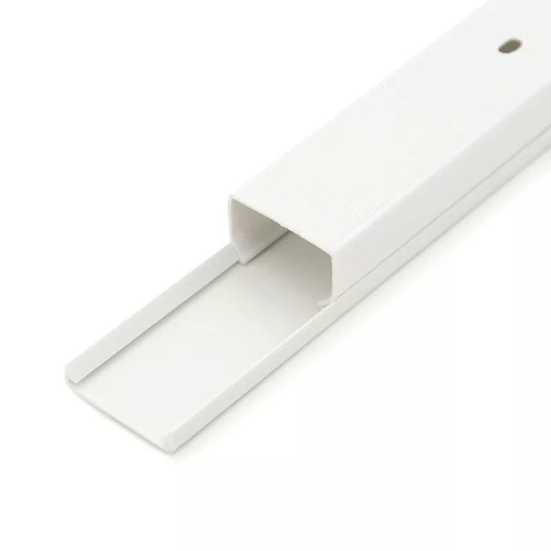 Korytko kablowe CanaLux CNL-C-30020-24, kanał elektroinstalacyjny 30x20mm z pokrywą 48 mb, białe, 24 szt.