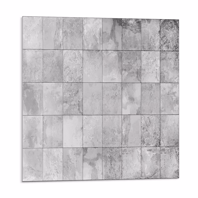 Kafelki samoprzylepne Wallfluent 50×50 cm Wzór mozaiki z detalami płytek 4 szt.
