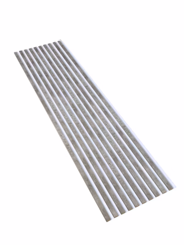 Lamele Ścienne na Filcu Białym SunWood 275x58cm Panel Dekoracyjny Beton Loft 1 szt.