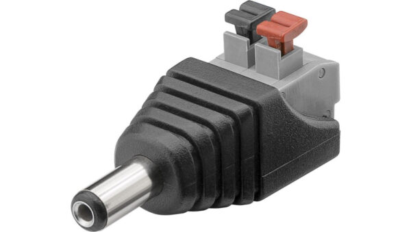 Wtyk DC (5,50 x 2,10mm) – mocowanie zaciskowe push-down 76748 /10szt./