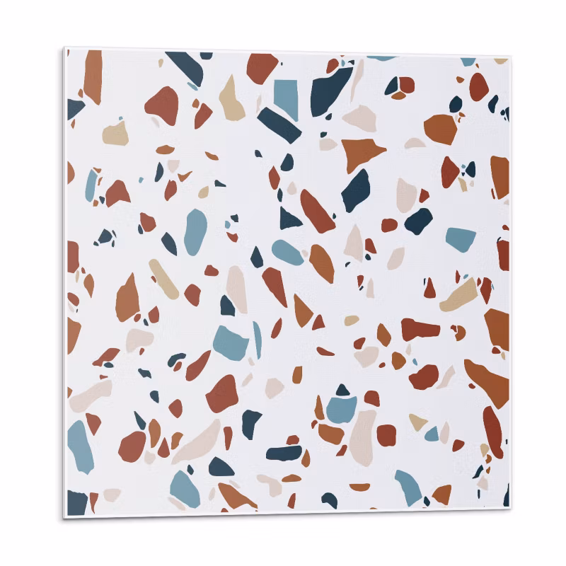 Kafelki samoprzylepne Wallfluent 30×30 cm Abstrakcyjna kompozycja mozaikowa 9 szt.