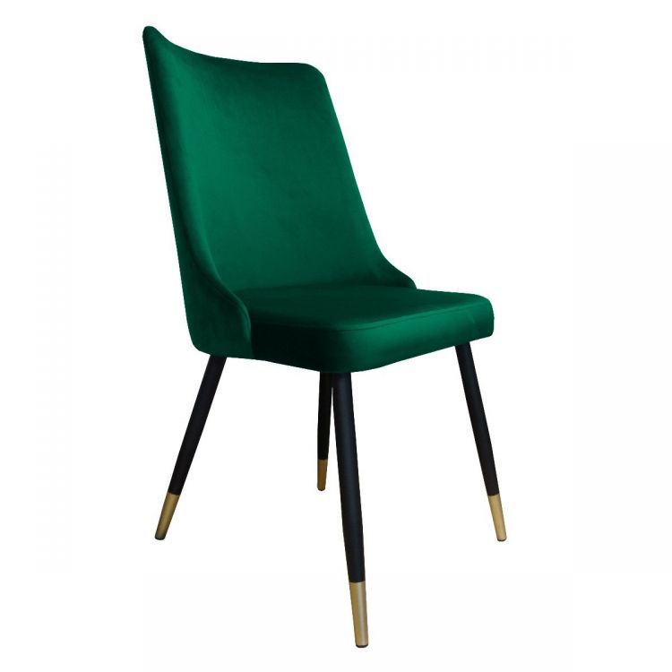 Krzesło CYPRIAN 2 VELVET GOLD zielone ATOS 1 szt.