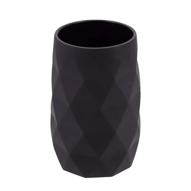Kubek łazienkowy Lorantos Black TENDANCE czarny stojący 250 ml 1 szt.