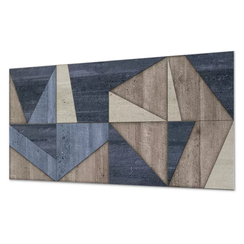 Komplet Kafelków Samoprzylepnych ArtPrintCave 40×20 cm Abstrakcyjny wzór geometryczny 10 szt.