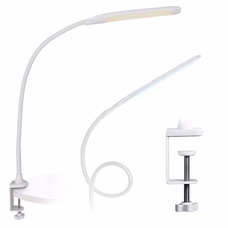 Lampa biurkowa Jumi szkolna na biurko 3 barwy stołowa LED regulacja jasności 1 szt.