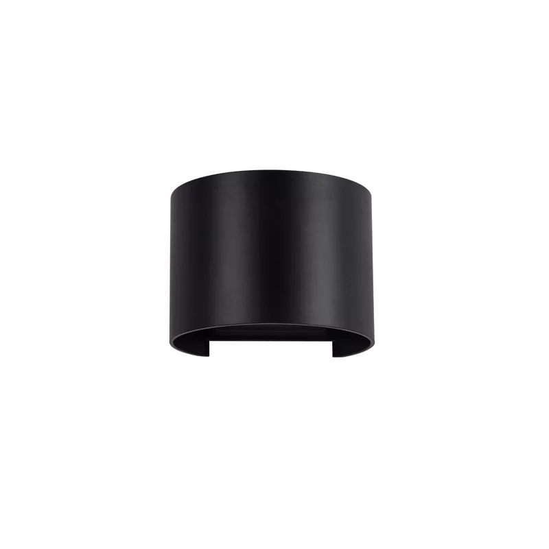 Kinkiet ścienny zewnętrzny Italux Sorento czarny LED 6W 3000K 300lm IP54 wym: 9,5 x 13,5 x 11,5 cm aluminium – 1 szt.