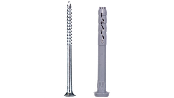 Kołek wbijany szybkiego montażu Koelner FX-06C060 6 x 60 mm z kołnierzem cylindrycznym /100 szt./