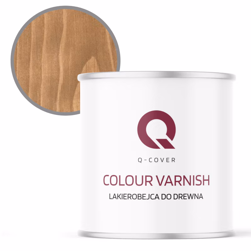 Lakierobejca do Drewna 3w1 Q-Cover Irchowy beż RAL1011 Satyna 2.5L