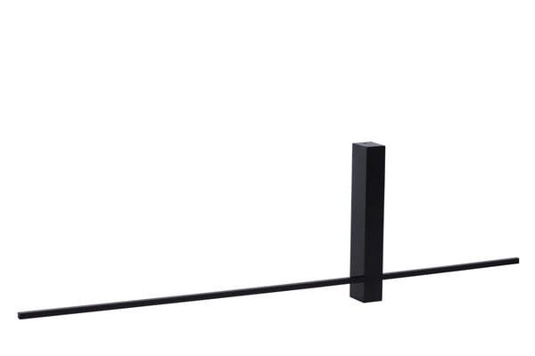 Kinkiet ścienny Lucide Segin czarny LED 6W 2700K 450lm IP20 wym: 22 x 60 x 22 cm – 1 szt.