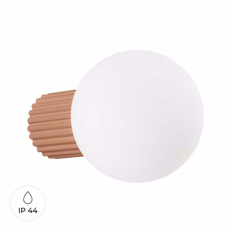 Kinkiet ścienny Sollux Lighting Halo mocco-biały styl nowoczesny 1 x G9 x IP44 wym: 12 x 12 x 17 cm – 1 szt.