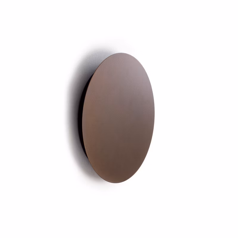 Kinkiet ścienny Nowodvorski Lighting Ring brązowo-czarny LED 10W 3000K 130lm IP20 wym: 25 x 25 cm – 1 szt.