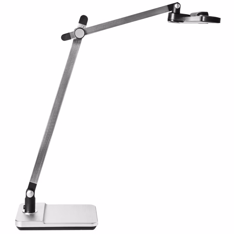 Lampa biurkowa LED Serpens Ze ściemniaczem Srebrny 1 szt.