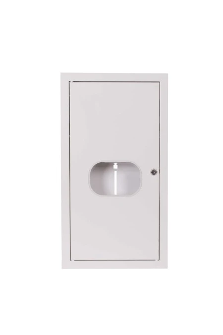 Rozdzielnia RL 12E pod licznik elektroniczny, z zamkiem i szybą, RAL 9003 IP31 RL 12E ZSZ 2‑083E