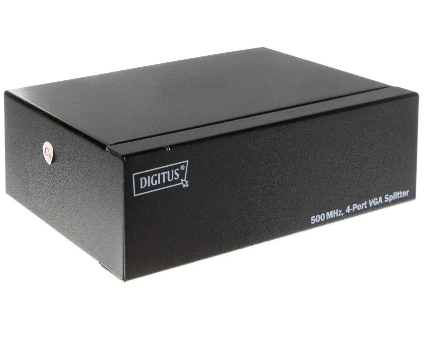 Rozdzielacz/Splitter VGA 500MHz, 2048x1536p, 1/4‑portowy DS‑42110