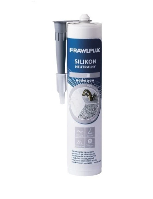 Silikon neutralny bezbarwny 300ml R‑SL‑NEU‑01 /15szt./