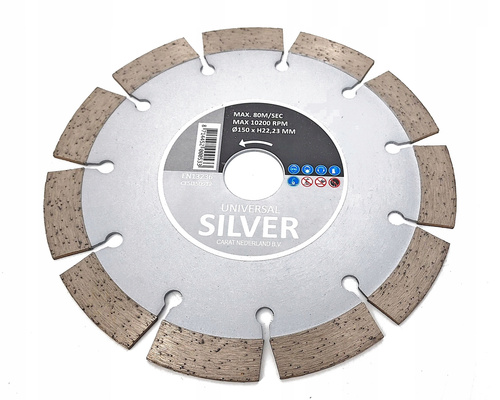 Tarcza diamentowa Carat Sliver 150×2,4×22,23 mm CESI150912