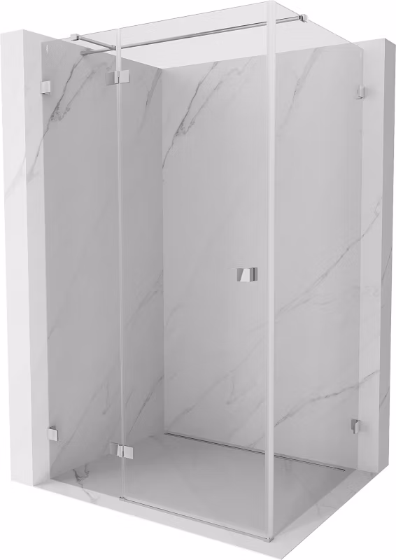 Kabina prysznicowa Mexen Lunar T chrom transparent 115×110 cm 834T-115-110-01-00-L 1 szt.