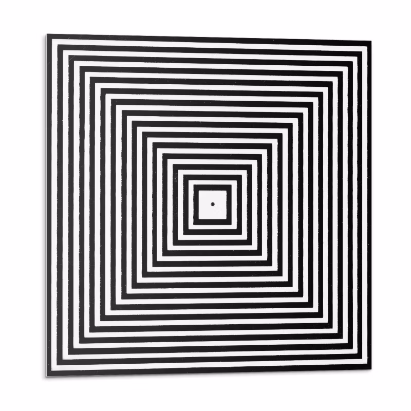Kafelki samoprzylepne Wallfluent 20×20 cm Motyw kwadratowych linii koncentrycznych 20 szt.