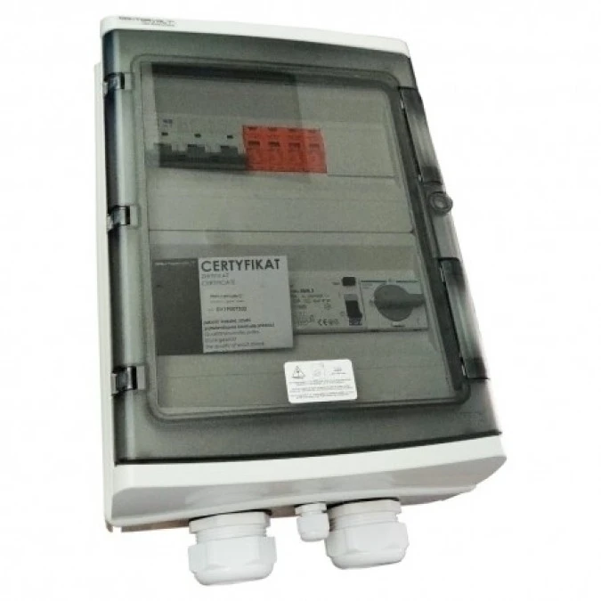 Rozdzielnica fotowoltaiczna solarna ogranicznik AC 80A 24‑modułowa Doktorvolt 1394