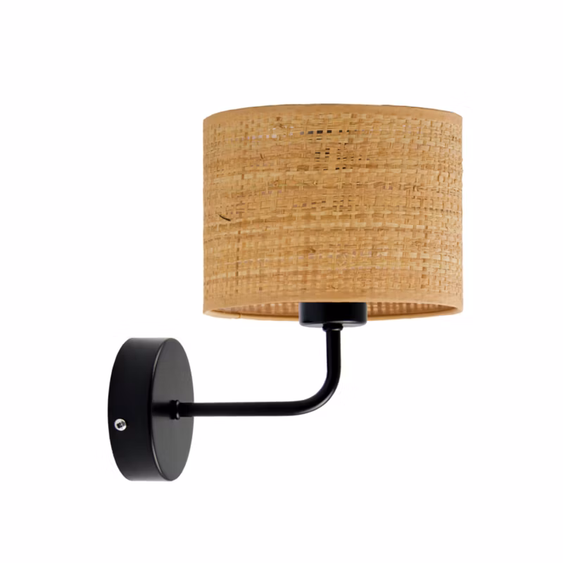 Kinkiet Volta Light Factory Blues Rattan Abażur 1xE27 1szt.