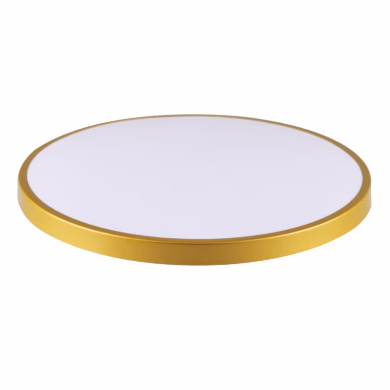 Klosz Sanico Goldlux do plafonu KERN 30 złoty – 1 szt.