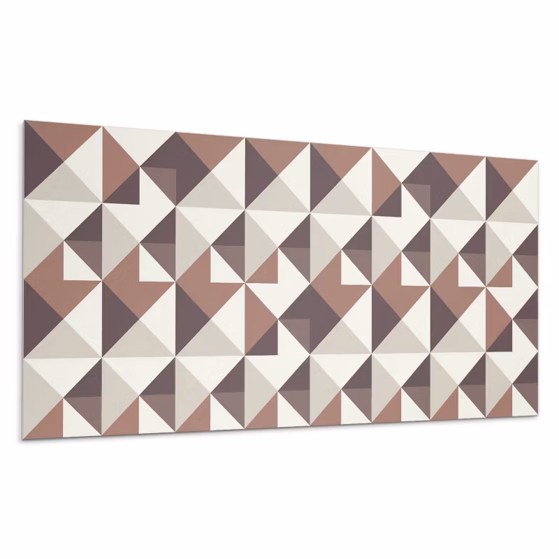 Kafelki samoprzylepne Wallfluent 40×20 cm Trójkątny motyw w nowoczesnym wzorze 10 szt.