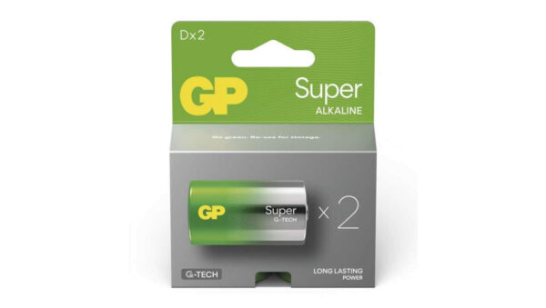 Bateria alkaliczna LR20 / D 1,5V SUPER 2PP /2szt./