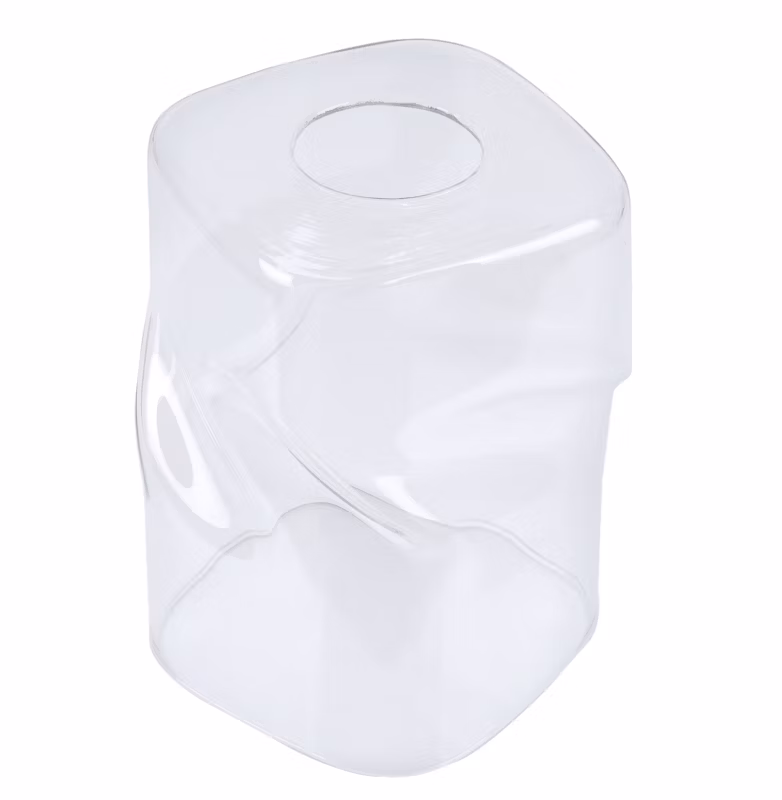Klosz do lampy wiszącej Light Home LH Niki E27 bezbarwny szklany 10x15cm 1szt.