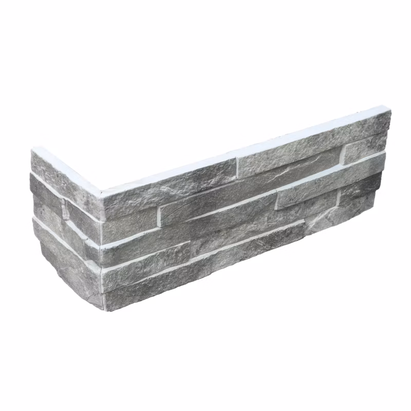 Kamień dekoracyjny MaxStone Mont Blanc Grigio narożnik 0,82 mb 1 op.