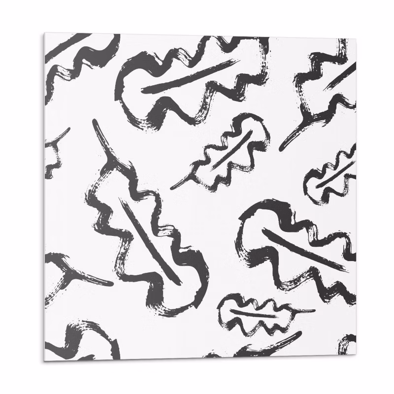 Kafelki samoprzylepne Wallfluent 50×50 cm Roślinny motyw na pastelowym tle 4 szt.