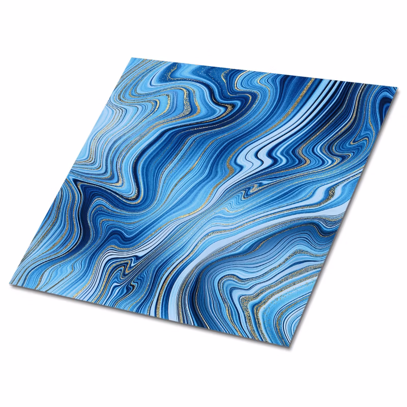 Kafelki samoprzylepne Tulup 30×30 cm Abstrakcja Oceanu 9 szt.