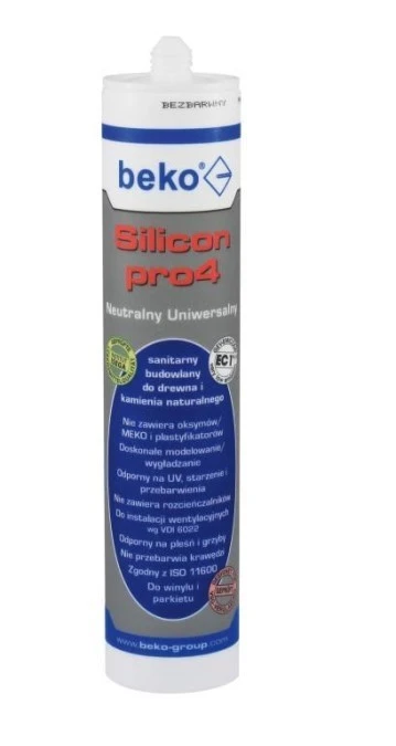 Silikon bezbarwny beko pro4 310ml