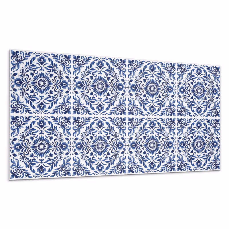 Kafelki samoprzylepne Wallfluent 40×20 cm Ornamentowe kwiaty w stylu eleganckim 10 szt.