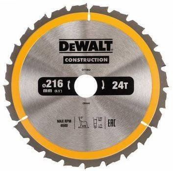 Tarcza do drewna do pilarek ręcznych DT1952 DeWalt