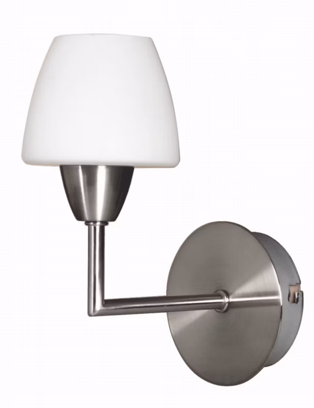 Kinkiet ścienny Candellux Togo srebrno-biały 1 x G9 x 40W IP20 wym: 22 x 11 x 9 cm – 1 szt.