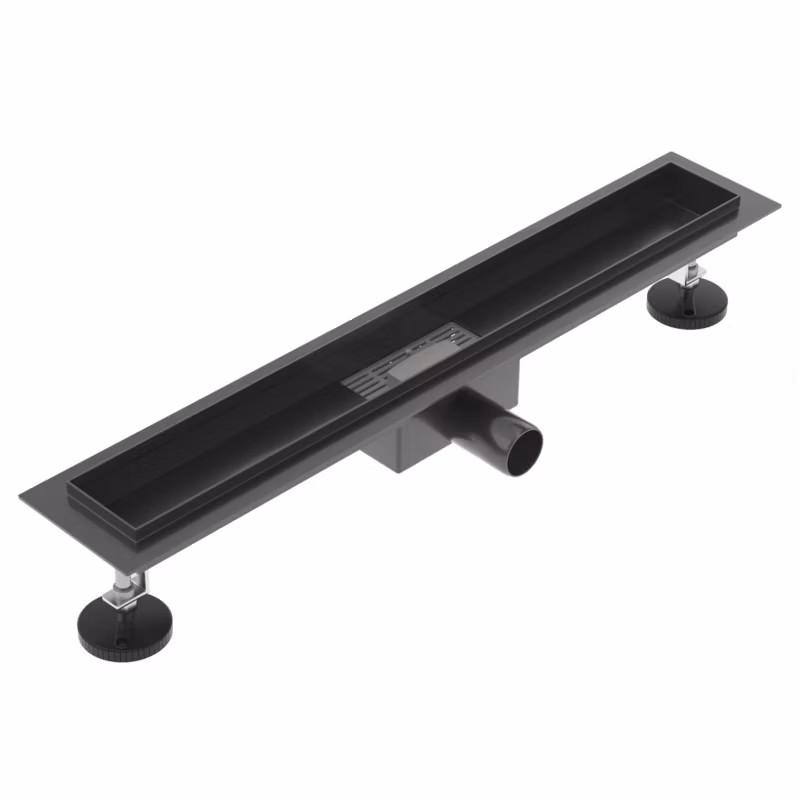 Korpus odpływu liniowego SEVANTE 90 cm czarny FLAT 1 szt.