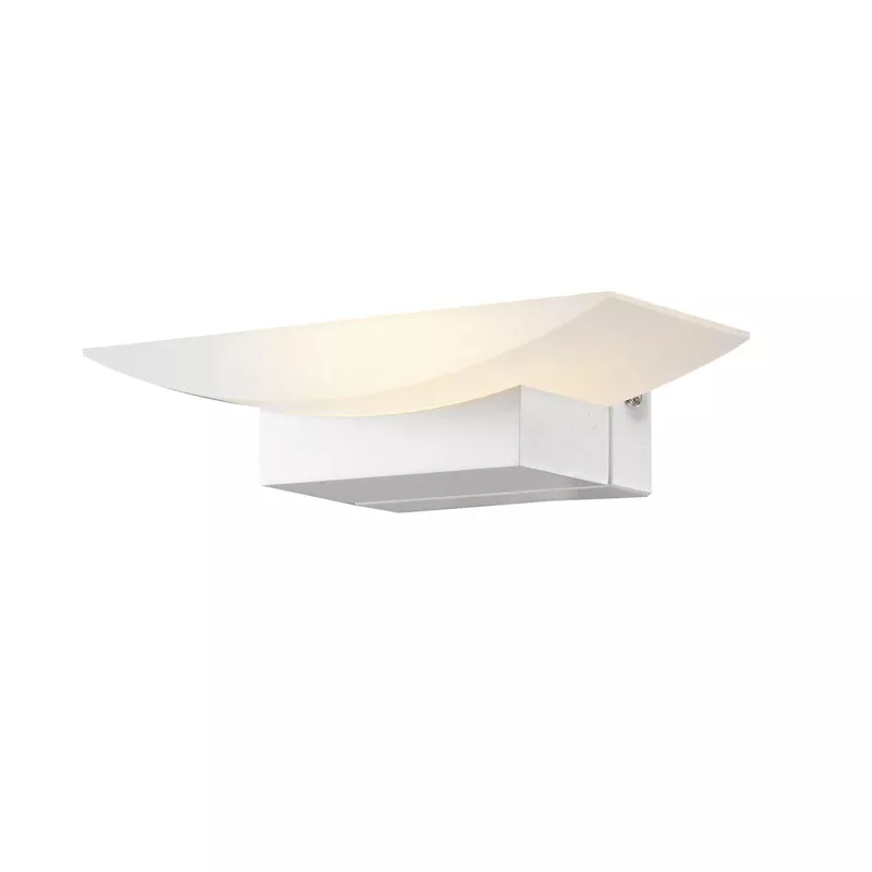 Kinkiet ścienny Italux Esma biały styl nowoczesny LED 6W 3000K 420lm IP20 wym: 6 x 20 x 11 cm – 1 szt.