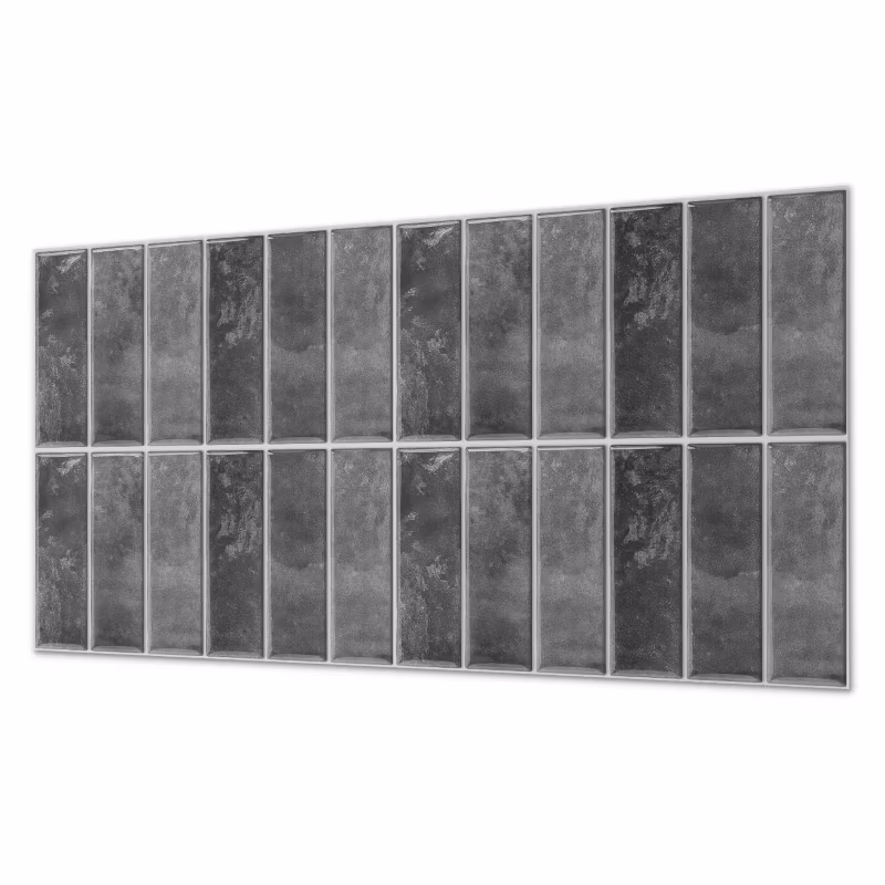 Komplet Kafelków PCV ArtPrintCave 40×20 cm Geometryczny układ płytek 10 szt.