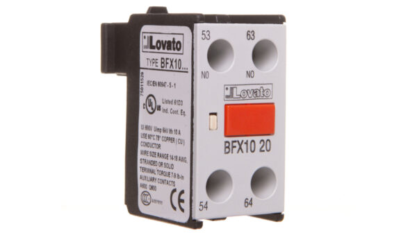 Zestyki pomocnicze 2Z do styczników BF09…BF150 montaż czołowy BFX1020