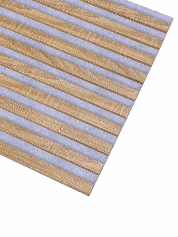 Lamele Ścienne na Filcu Szarym SunWood 275x58cm Panele Dekoracyjne Dąb Sonoma 1 szt.
