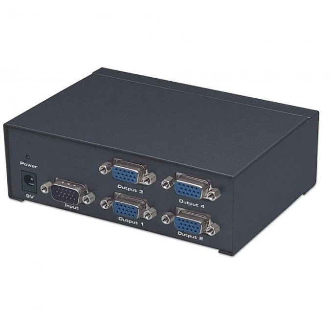 Rozdzielacz Splitter VGA 1×4 Monitory Full HD 350MHz