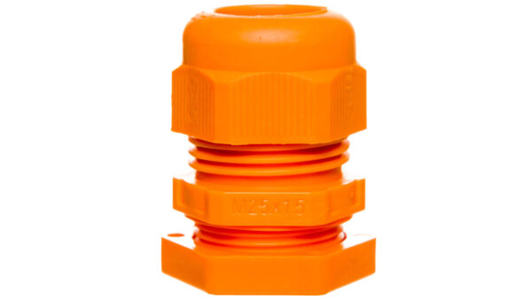 Dławnica kablowa poliamidowa M25 IP68 V-TEC VM25+ OR pomarańczowa 7205663 /10 szt./