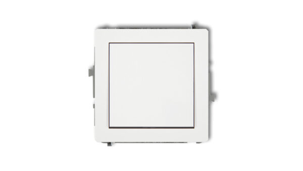 DECO Mechanizm łącznika jednobiegunowego, biały mat 25DWP-1