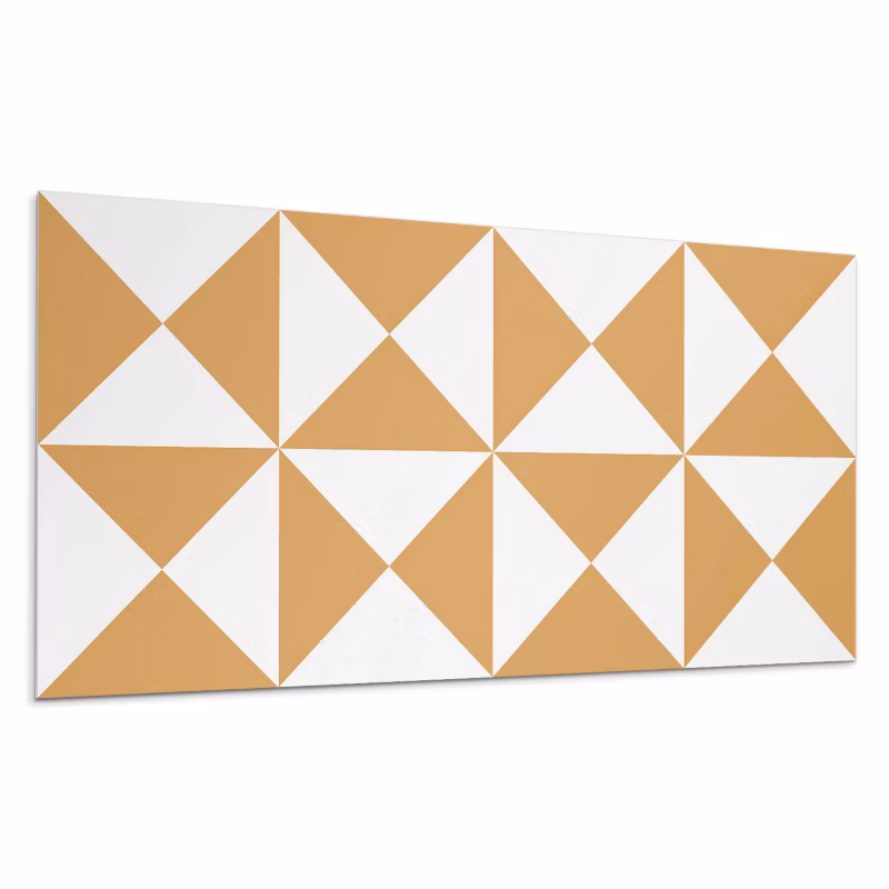 Kafelki samoprzylepne Wallfluent 60×30 cm Motyw trójkątnej geometrii 6 szt.