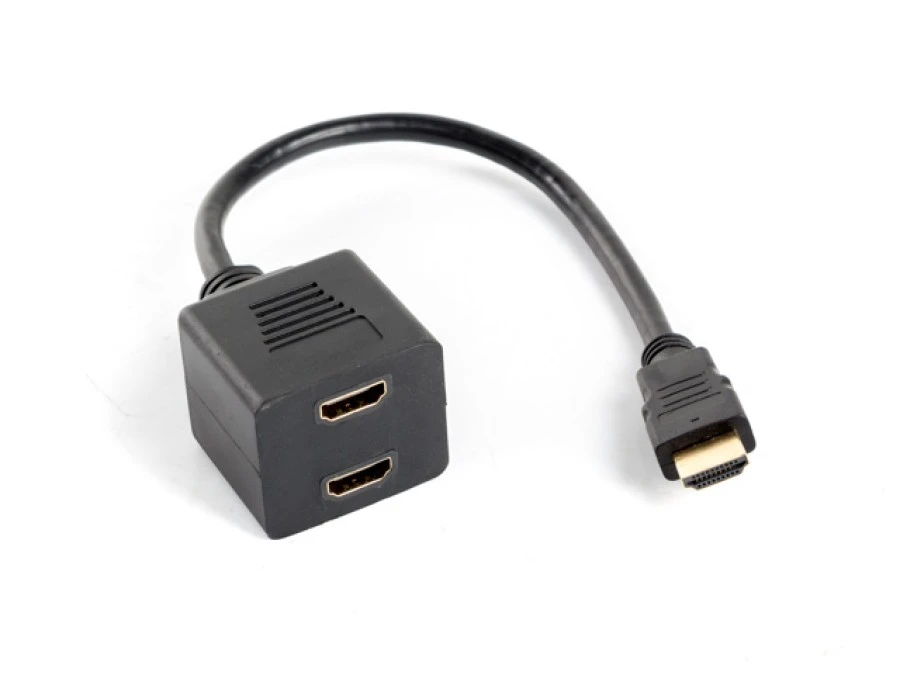 Rozdzielacz/Splitter HDMI 1/2‑portowy AD‑0019‑BK