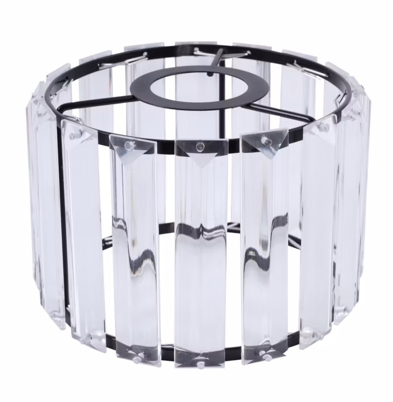 Klosz do lampy wiszącej Light Home LH Holdi E27 transparentny szklany 14x14cm 1szt.
