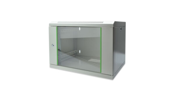 Szafa krosowa SoHo wisząca jednosekcyjna 19 cali 7U 600×450 szara DN-19 07-U-EC